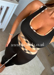 Checkered Gym Set