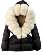 Load image into Gallery viewer, Fur Collar Puffer Coat
