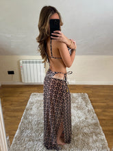Load image into Gallery viewer, Geo Print Bikini &amp; Skirt Set
