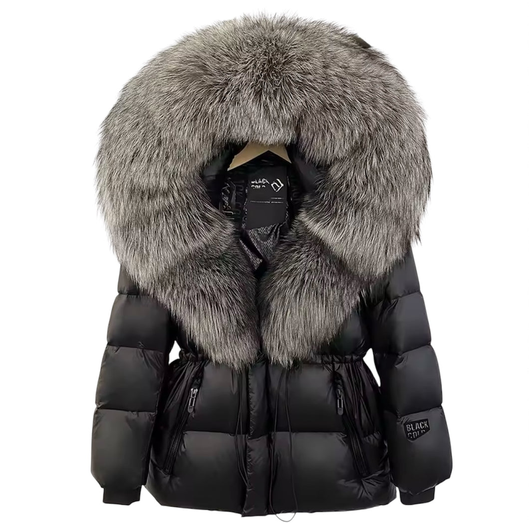 Arctic Fur Hooded Puffer