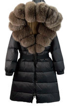 Load image into Gallery viewer, Fur Collar Puffer Coat (Long Line)
