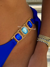 Load image into Gallery viewer, Royal Blue Jewelled Bikini
