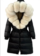Load image into Gallery viewer, Fur Collar Puffer Coat (Long Line)
