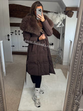 Load image into Gallery viewer, Long Fur Parka Coat
