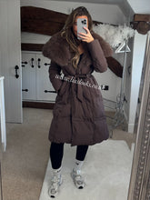 Load image into Gallery viewer, Long Fur Parka Coat
