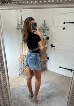 Load image into Gallery viewer, Diamanté Denim Shorts (CLEARANCE)
