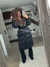 Load image into Gallery viewer, Fur Collar Puffer Coat (Long Line)
