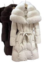 Load image into Gallery viewer, Long Fur Parka Coat
