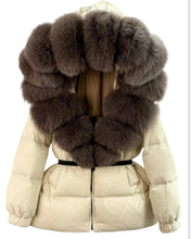 Load image into Gallery viewer, Fur Collar Puffer Coat
