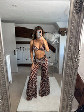 Load image into Gallery viewer, Printed Bikini &amp; Trouser Set
