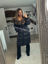 Load image into Gallery viewer, Fur Collar Puffer Coat (Long Line)
