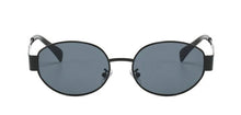 Load image into Gallery viewer, All Black Oval Sunglasses (CLEARANCE)
