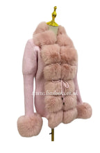 Load image into Gallery viewer, Soft Faux Fur Cardigan (Pink) PREMIUM COLLECTION
