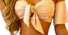 Load image into Gallery viewer, Beige Summer Skirt Set

