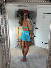 Load image into Gallery viewer, Aqua Blue Crochet Set
