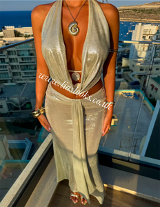 Shimmery Shell Two Piece