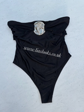 Load image into Gallery viewer, Gold Detailed Bodysuit (clearance)
