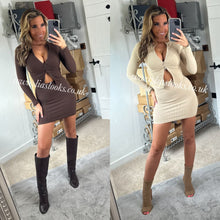 Load image into Gallery viewer, Ribbed Zipped Skirt Sets (CLEARANCE)
