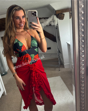 Load image into Gallery viewer, Rose Leaf Swimsuit

