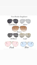 Load image into Gallery viewer, Gold  Oversized Porsha Sunglasses
