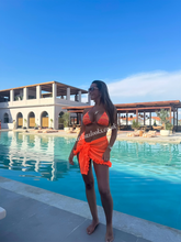 Load image into Gallery viewer, Orange Shell Detail Bikini
