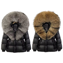 Load image into Gallery viewer, Arctic Fur Hooded Puffer
