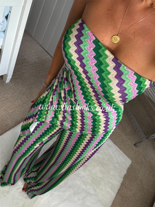 Zig Zag Trouser Set
