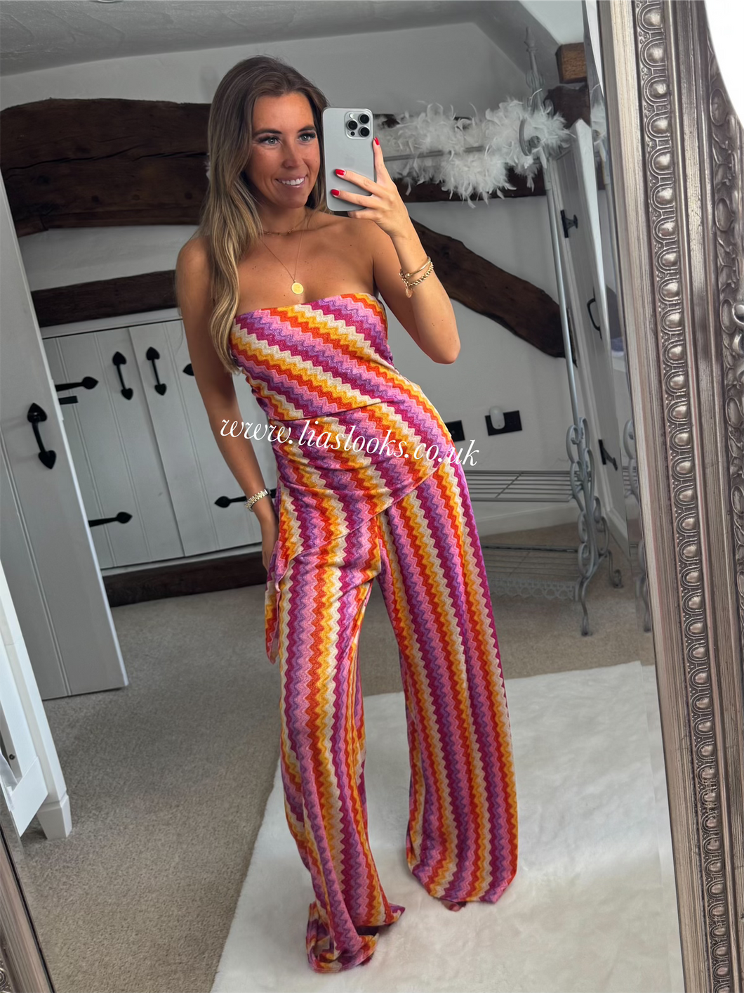 Zig Zag Trouser Set