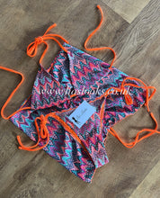 Load image into Gallery viewer, Zig Zag 3 Piece Set (Orange)
