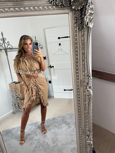 Frilly Ruffle Honey Two Piece Set