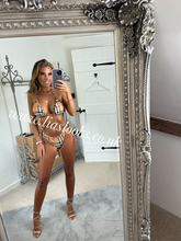 Load image into Gallery viewer, Honey Checkered Bikini
