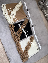 Load image into Gallery viewer, Frilly Ruffle Honey/Cream Combo Sarong
