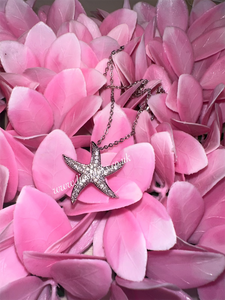 Starfish Silver Necklace (Link Chain) CLEARANCE
