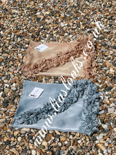 Load image into Gallery viewer, Frilly Ruffle Silver Sarong (CLEARANCE)
