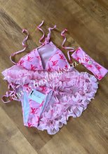 Load image into Gallery viewer, Pink Bikini/Headband Set (3 Piece)
