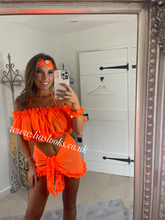 Load image into Gallery viewer, Orange/Brown/Black Bikini
