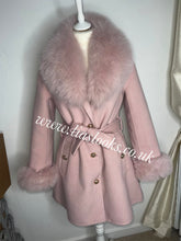 Load image into Gallery viewer, Baby Pink Wool &amp; Cashmere Coat
