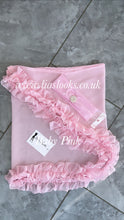 Load image into Gallery viewer, Frilly Ruffle Baby Pink Sarong
