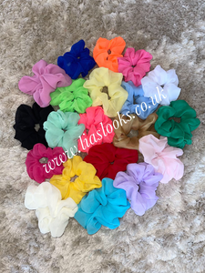 Hair Scrunchies (20 colours available)