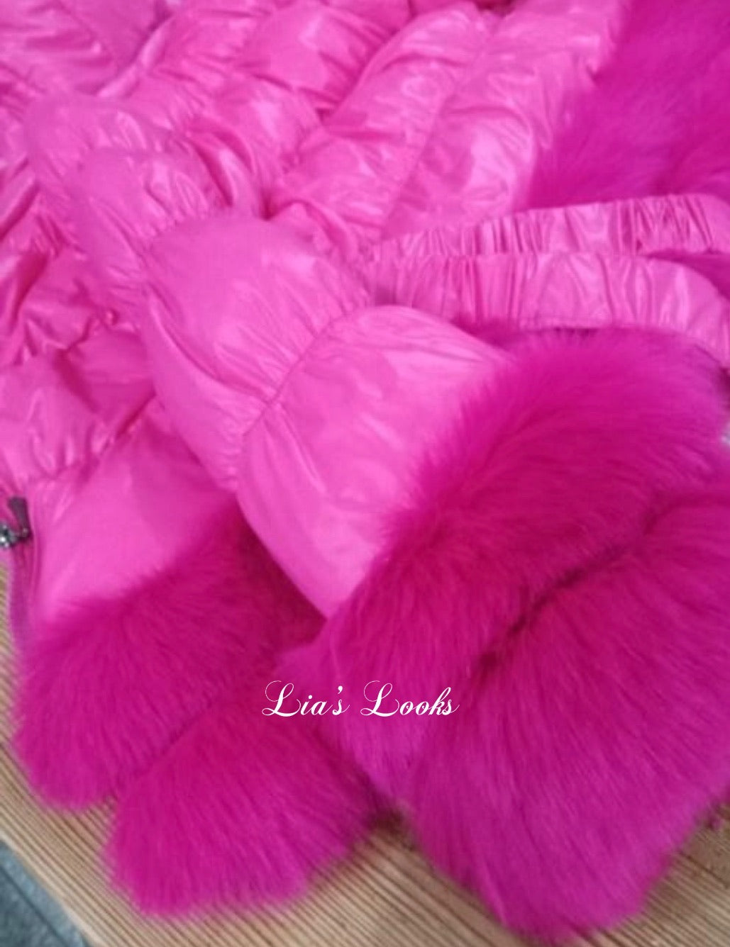 CHILDREN’S - Hot Pink Romani Coat (Faux Fur)