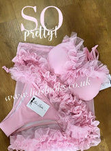 Load image into Gallery viewer, Frilly Ruffle Baby Pink Sarong
