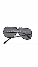 Load image into Gallery viewer, All Black Oversized Sunglasses
