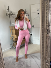 Load image into Gallery viewer, Baby Pink Ribbed Lounge Set (PREMIUM COLLECTION)

