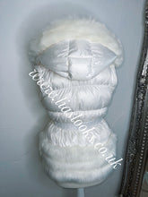 Load image into Gallery viewer, Ice White Romani Coat (Faux Fur)
