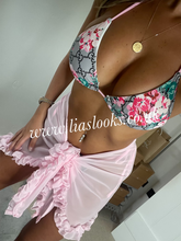 Load image into Gallery viewer, Baby Pink Flower Bikini
