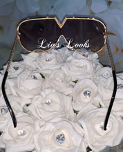 Load image into Gallery viewer, Gold Oversized Sunglasses
