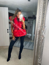 Load image into Gallery viewer, Ruby Red Romani Coat (Faux Fur)
