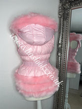 Load image into Gallery viewer, Candy Floss Pink Romani Coat (Faux Fur)
